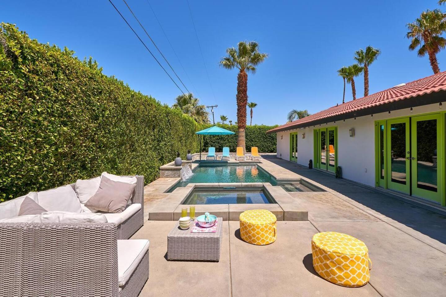 Pineapple Splash! Complete Privacy! Salt Pool! Palm Springs Zewnętrze zdjęcie